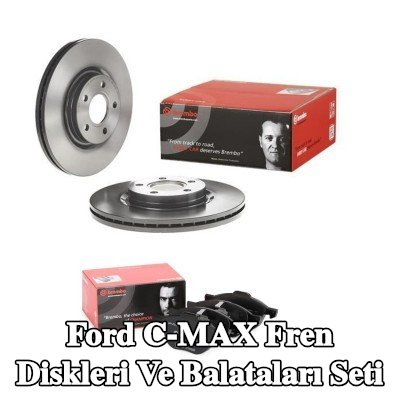 BREMBO Fren diskleri ve balataları seti Prime, içten havalandırmalı — Ford C-max