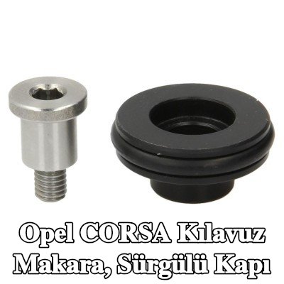 ROLL Makara kılavuzu, sürgülü kapı Sürgülü Kapı, Üst, her iki taraf, tutucu olmadan — Opel Corsa