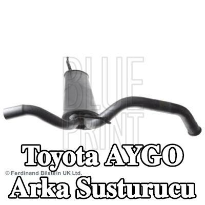BLUE PRINT Arka susturucu Arka — 2005 Toyota Aygo