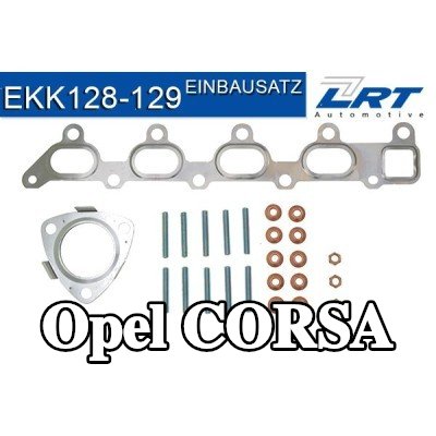 LRT مجموعة تركيب المحول الحفاز — 2000 Opel Corsa