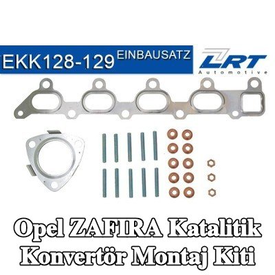 LRT Katalitik konvertör montaj kiti — 2000 Opel Zafira