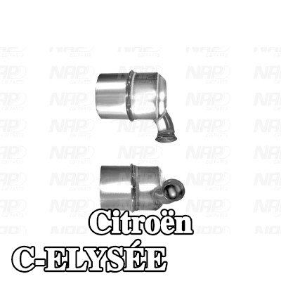 NAP carparts أنبوب العادم — Citroën C-elysée