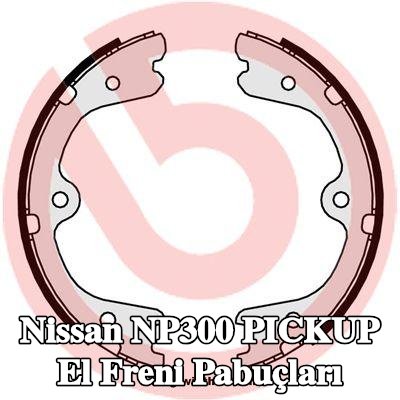 BREMBO El freni pabuçları — Nissan Np300 Pickup