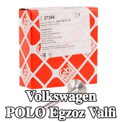 FEBI BILSTEIN Egzoz valfi — 1998 Volkswagen Polo