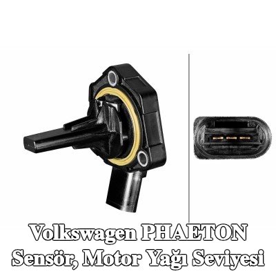 HELLA Sensör, conta/sızdırmazlık elemanlı motor yağı seviyesi — Volkswagen Phaeton