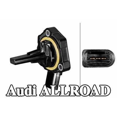HELLA مستشعر, مستوى زيت المحرك مع حشوات/أختام — Audi Allroad