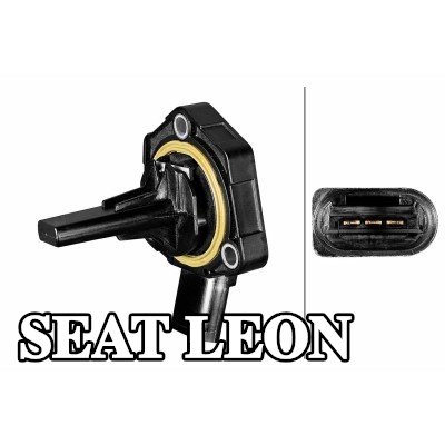 HELLA مستشعر, مستوى زيت المحرك مع حشوات/أختام — 2008 SEAT Leon