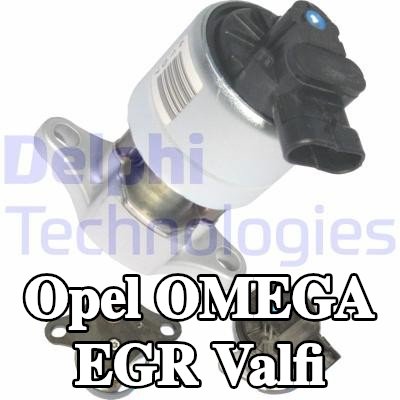 DELPHI EGR soğutucusuz EGR valfi — 1995 Opel Omega