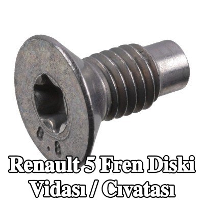 FEBI BILSTEIN Fren diski vidası / cıvatası — Renault 5
