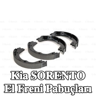 BOSCH El freni pabuçları — 2012 Kia Sorento