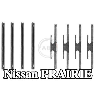 A.B.S. طقم تركيب وسادات الفرامل — Nissan Prairie