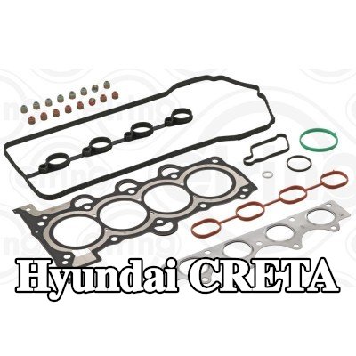 ELRING مجموعة حشيات, رأس الأسطوانة مع أختام صمامات — Hyundai Creta