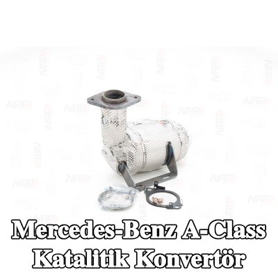 NAP carparts Sabitleme/montaj malzemesi dahil katalitik konvertör — Mercedes-Benz A-Class