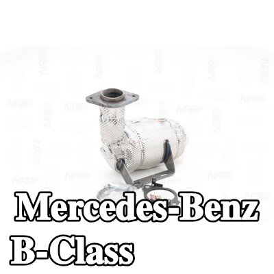 NAP carparts محول حفاز مع مواد التثبيت/التركيب — Mercedes-Benz B-Class