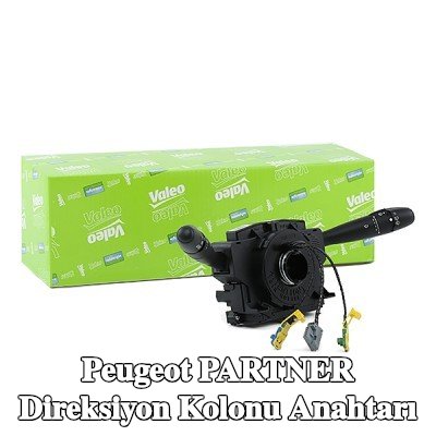 VALEO Hava yastığı saat yayı ile direksiyon kolonu anahtarı — 2002 Peugeot Partner
