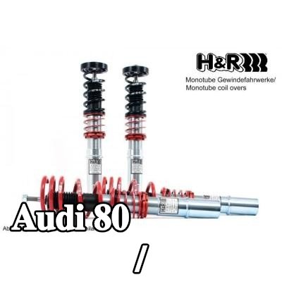 H&R مجموعة التعليق، نوابض لولبية / ممتصات صدمات — 1994 Audi 80