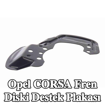 VAICO Fren diski destek plakası Ön Aks Sol — 1997 Opel Corsa