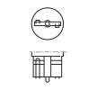 BOSCH Sinyal lambası ampulü W5W, 12V — DS Ds4 (10)