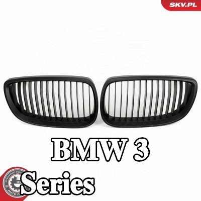 ESEN SKV شبكة المبرد على الجانبين, أسود غير لامع — 2013 BMW 3 Series