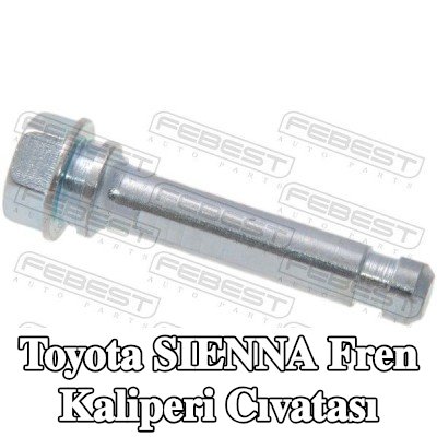 FEBEST Fren kaliperi cıvatası Ön Aks — 2000 Toyota Sienna