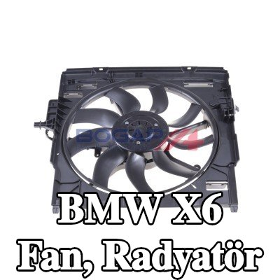 BOGAP Fan, çerçeveli radyatör — 2016 BMW X6