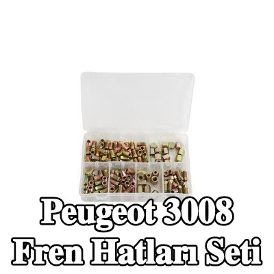 Weber Tools Fren Hatları Seti — Peugeot 3008