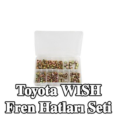 Weber Tools Fren Hatları Seti — Toyota Wish