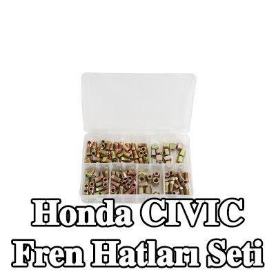 Weber Tools Fren Hatları Seti — Honda Civic