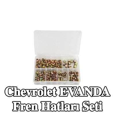 Weber Tools Fren Hatları Seti — Chevrolet Evanda