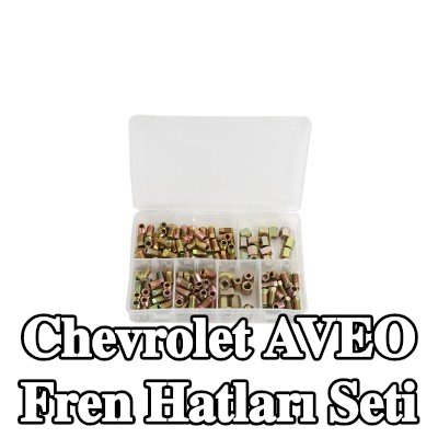 Weber Tools Fren Hatları Seti — Chevrolet Aveo