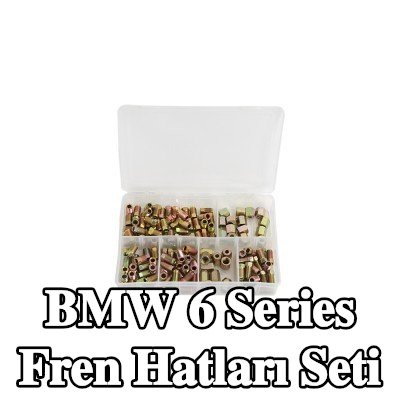 Weber Tools Fren Hatları Seti — BMW 6 Series