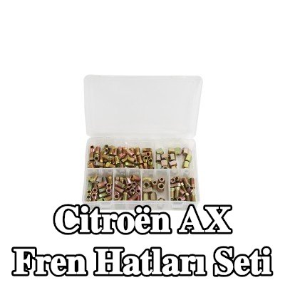 Weber Tools Fren Hatları Seti — Citroën Ax