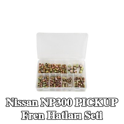 Weber Tools Fren Hatları Seti — Nissan Np300 Pickup
