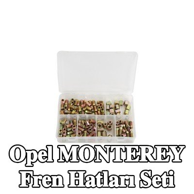 Weber Tools Fren Hatları Seti — Opel Monterey