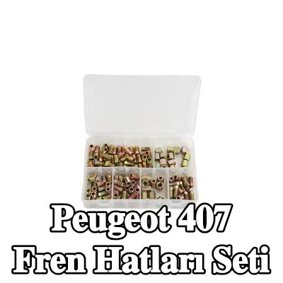 Weber Tools Fren Hatları Seti — Peugeot 407