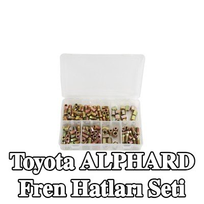 Weber Tools Fren Hatları Seti — Toyota Alphard