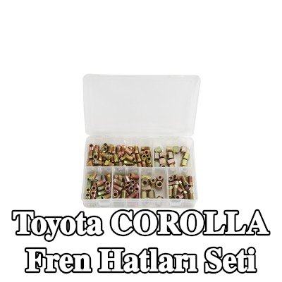 Weber Tools Fren Hatları Seti — Toyota Corolla