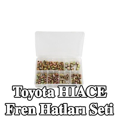 Weber Tools Fren Hatları Seti — Toyota Hiace