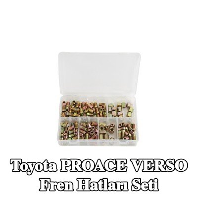 Weber Tools Fren Hatları Seti — Toyota Proace Verso