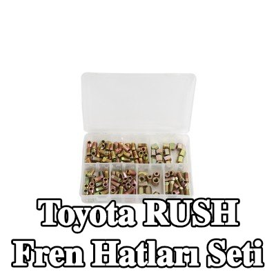 Weber Tools Fren Hatları Seti — Toyota Rush