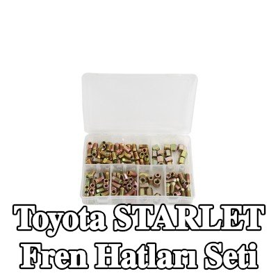 Weber Tools Fren Hatları Seti — Toyota Starlet