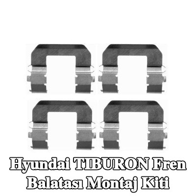 BOSCH Fren balatası montaj kiti — 2000 Hyundai Tiburon