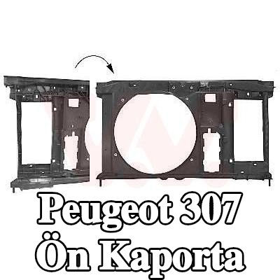 VAN WEZEL Ön Kaporta iç kısmı — 2002 Peugeot 307