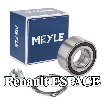 MEYLE طقم محامل العجلات بجودة أصلية, المحور الأمامي, مع حلقة مستشعر مغناطيسي مدمجة, مع مواد تثبيت/تركيب — 2012 Renault Espace