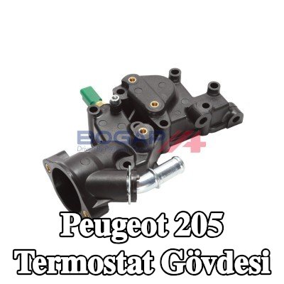 BOGAP Conta halkalı termostat gövdesi, sıcaklık sensörlü — Peugeot 205