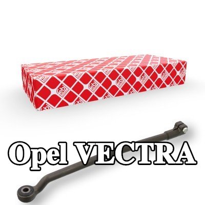 FEBI BILSTEIN قضيب الربط الداخلي المحور الأمامي الأيسر, 434mm — 1990 Opel Vectra