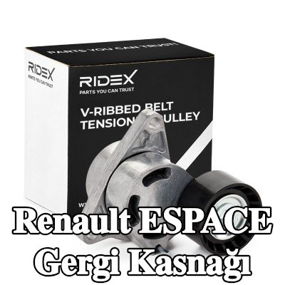 RIDEX Gergi kasnağı — 2000 Renault Espace