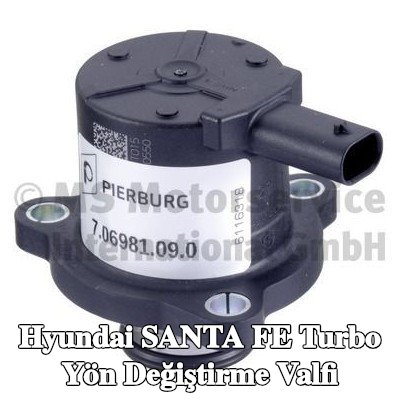 PIERBURG Turbo yön değiştirme valfi — Hyundai Santa Fe