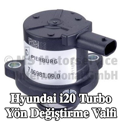 PIERBURG Turbo yön değiştirme valfi — Hyundai i20