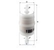 MANN-FILTER مرشح الهواء، مدخل الضاغط — Mercedes-Benz Vito (2)